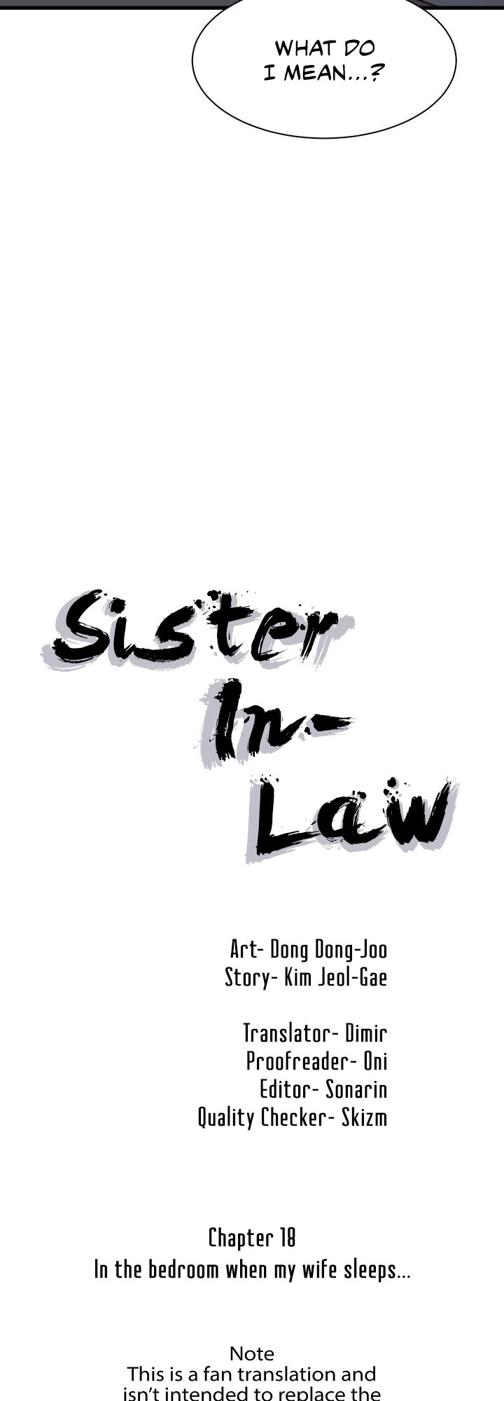 Sister-in-Law Manhwa page 3