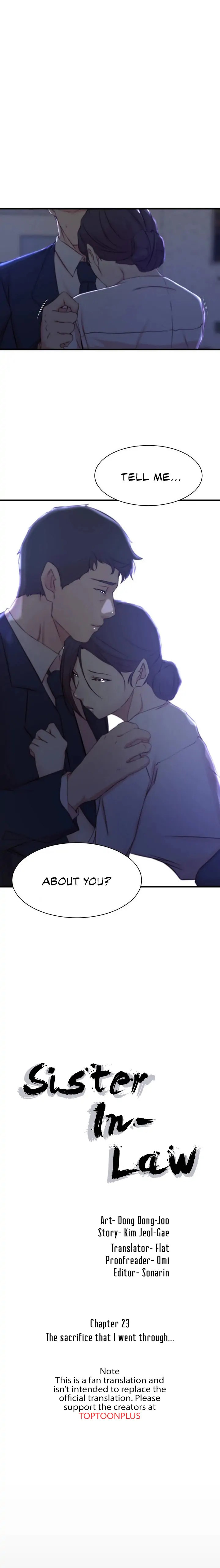 Sister-in-Law Manhwa page 1