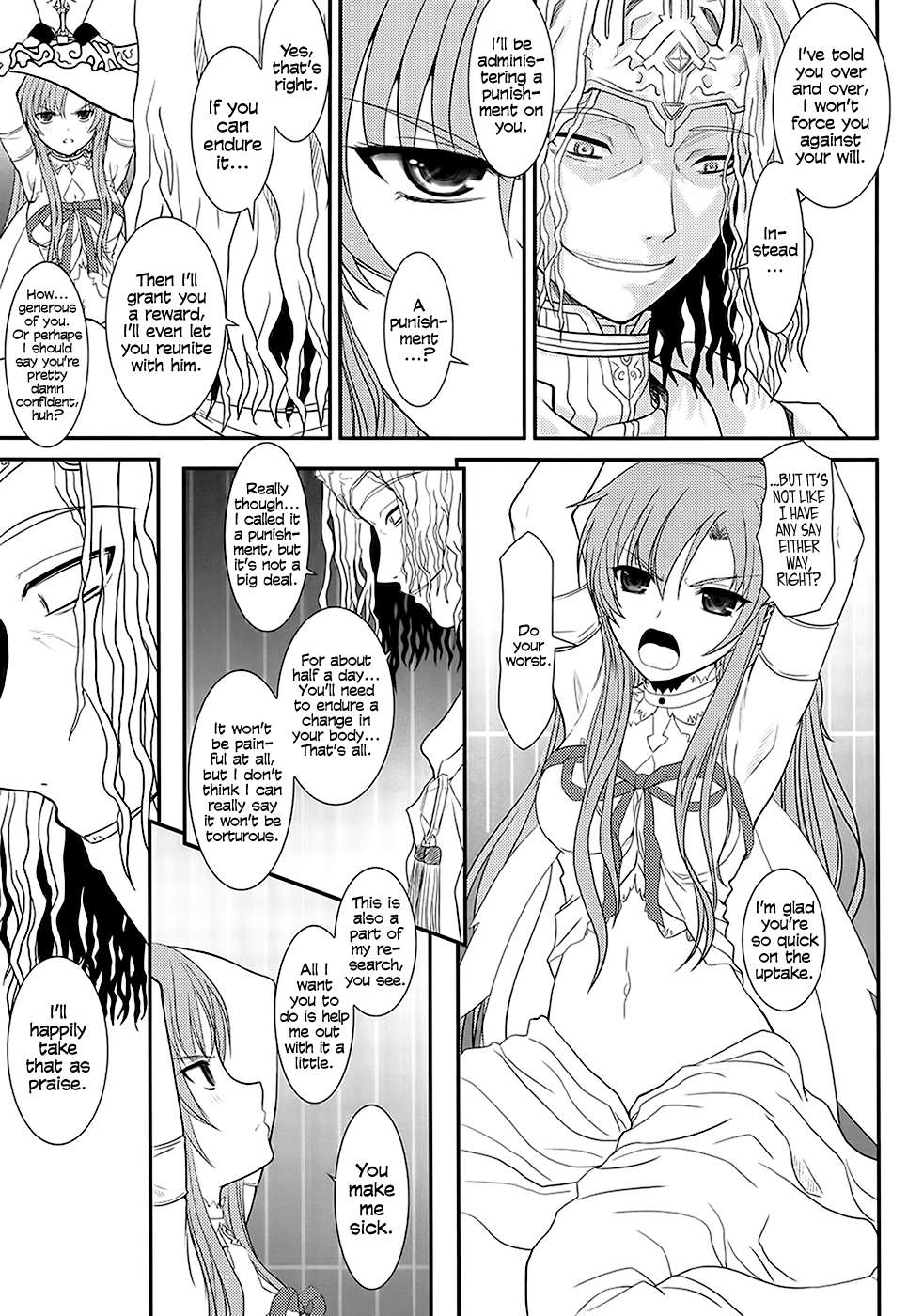 Slave Asuna Online page 4
