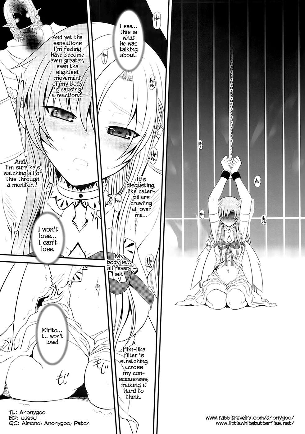 Slave Asuna Online page 6