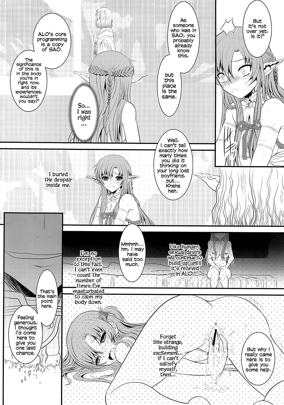 Slave Asuna Online page 17