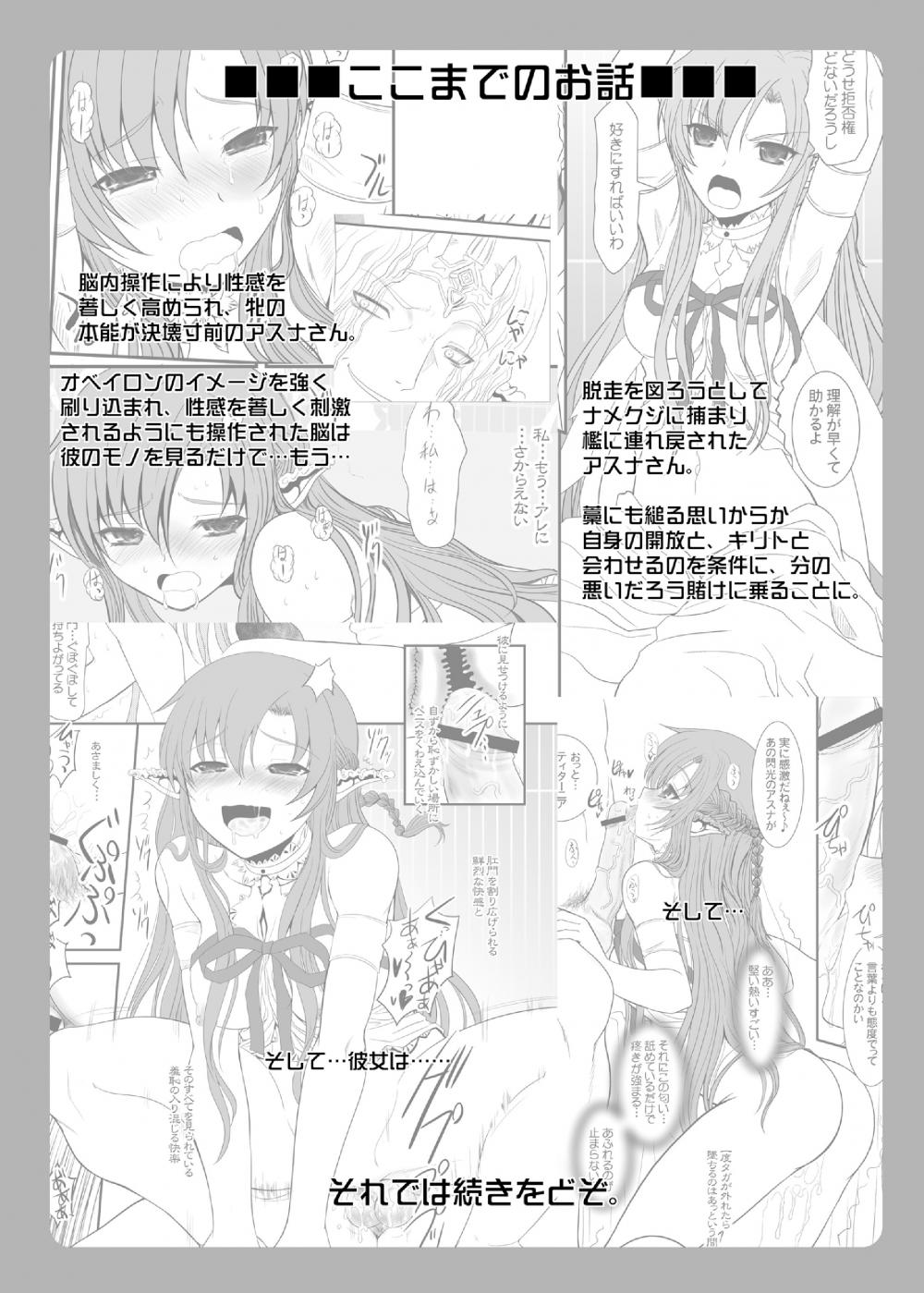 Slave Asuna Online page 3