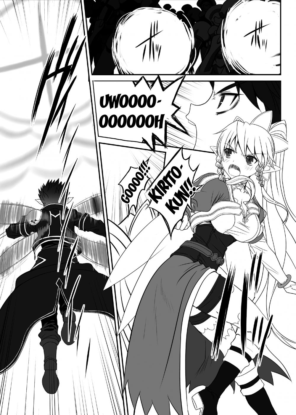 Slave Asuna Online page 4