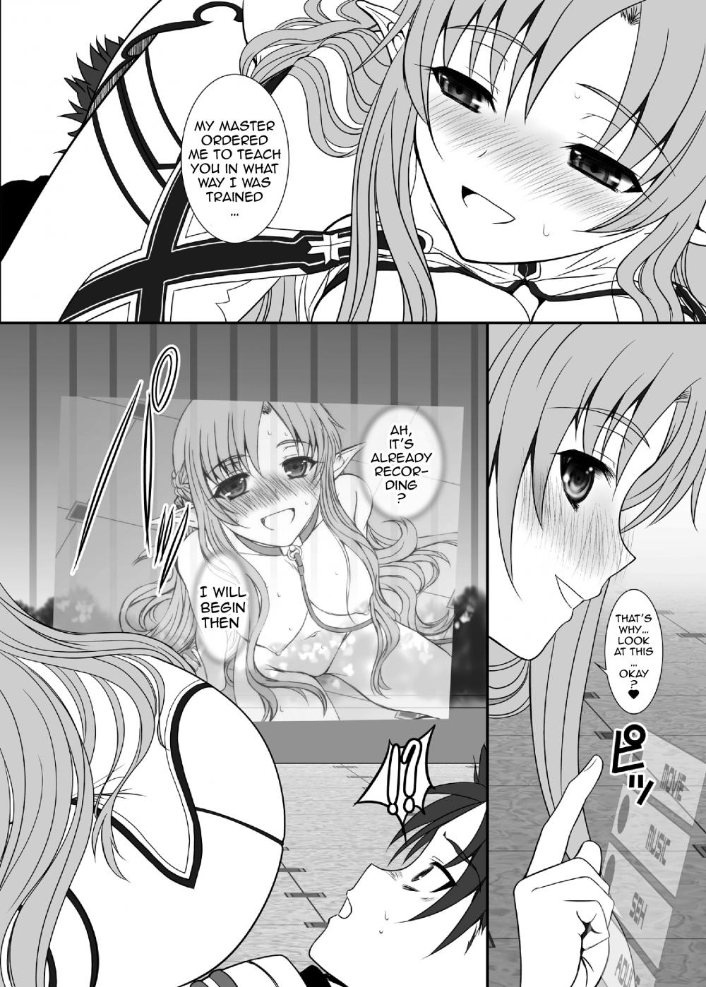 Slave Asuna Online page 13