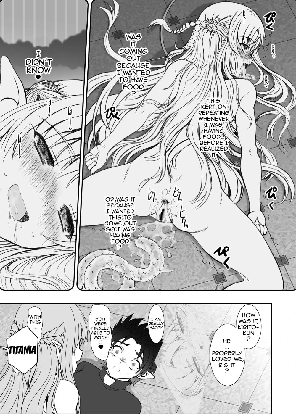 Slave Asuna Online page 18