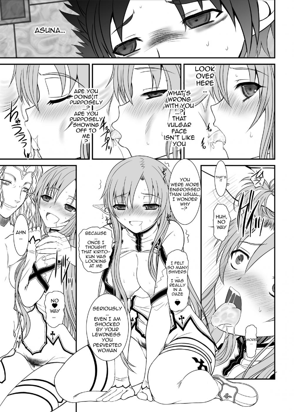 Slave Asuna Online page 22