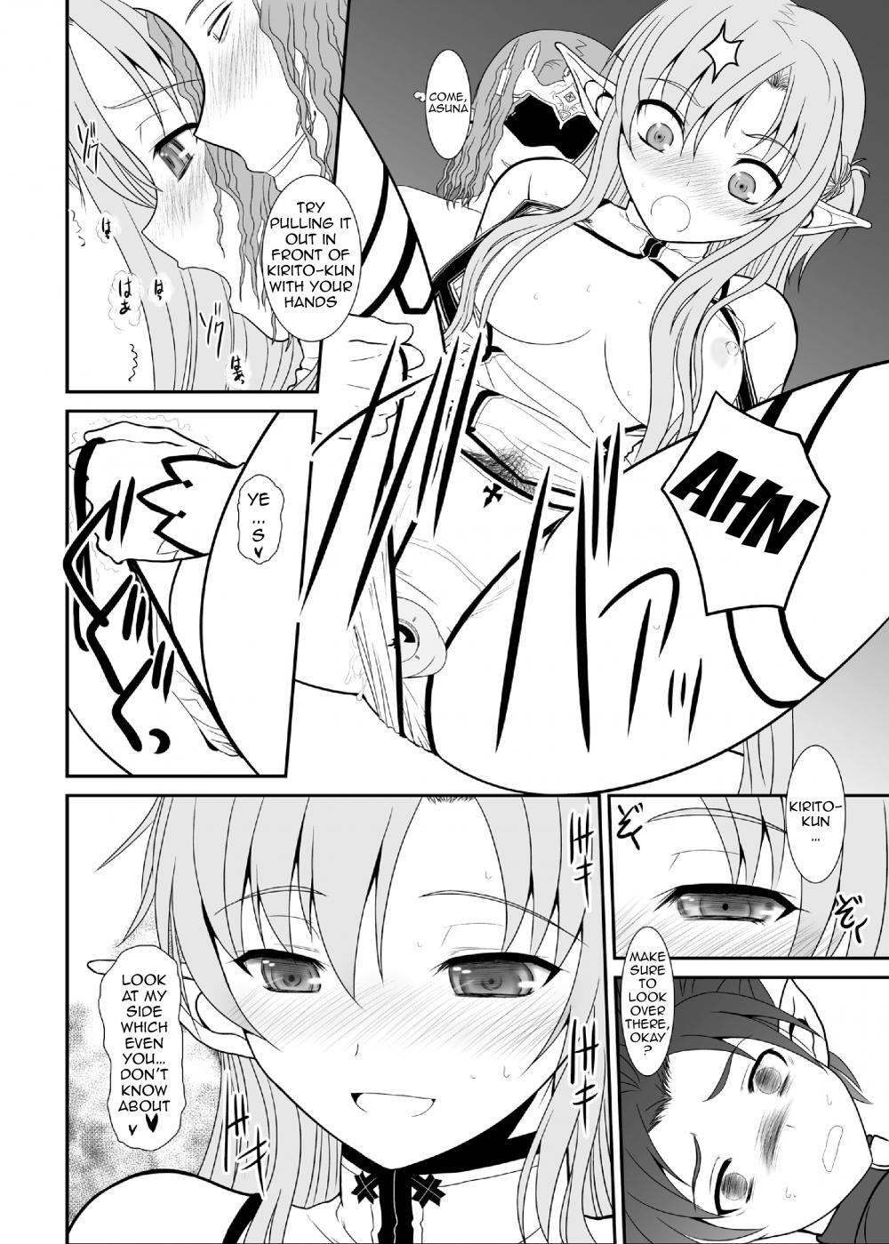 Slave Asuna Online page 23