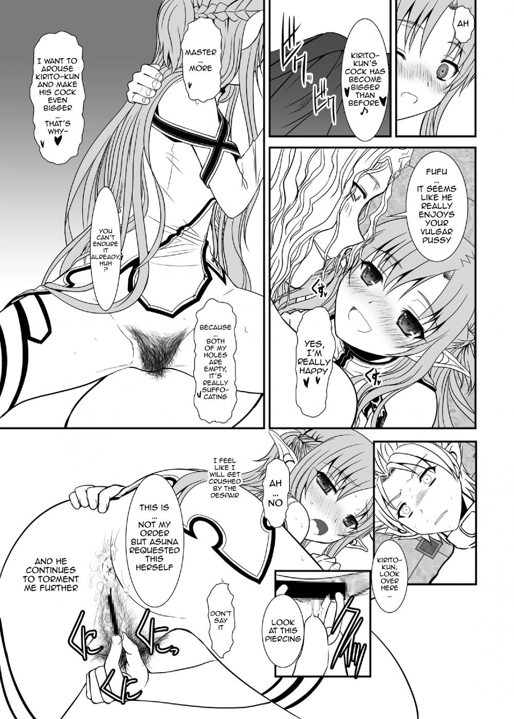 Slave Asuna Online page 28