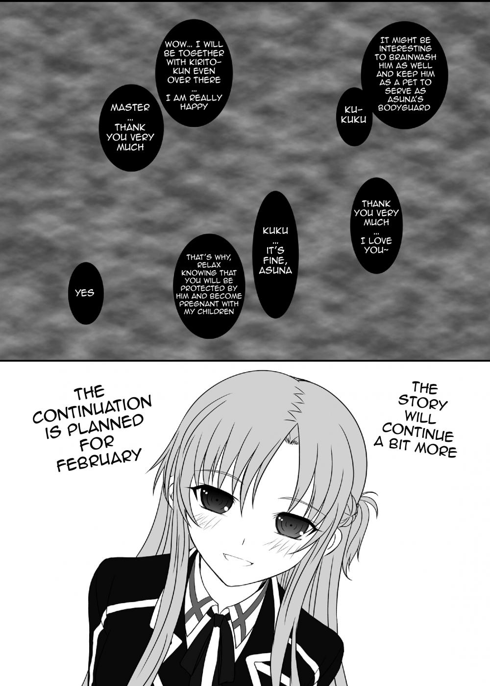 Slave Asuna Online page 39