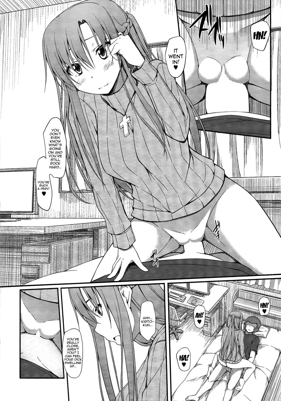 Slave Asuna Online page 3