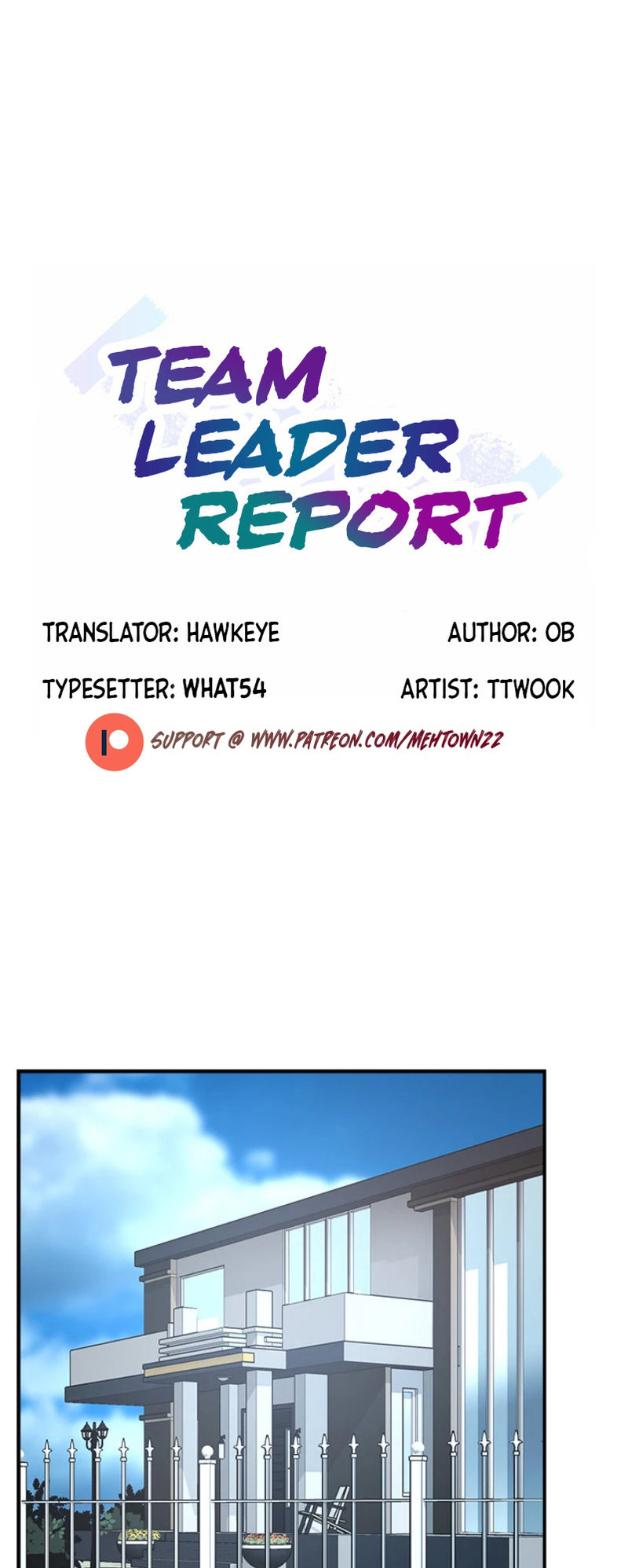 Team Leader Report page 1