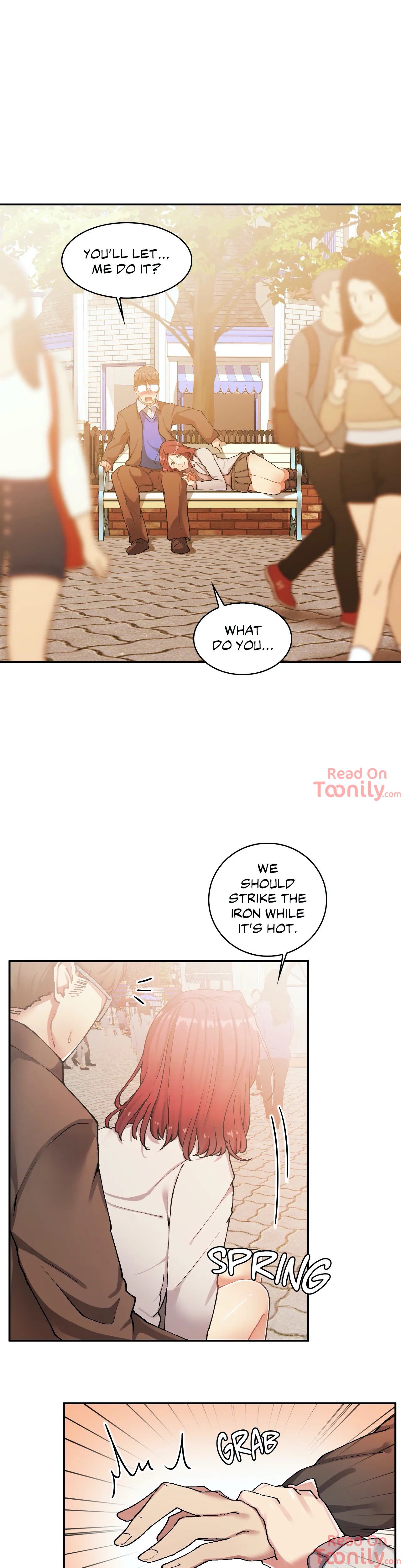 The Girl Hiding in the Wall page 1
