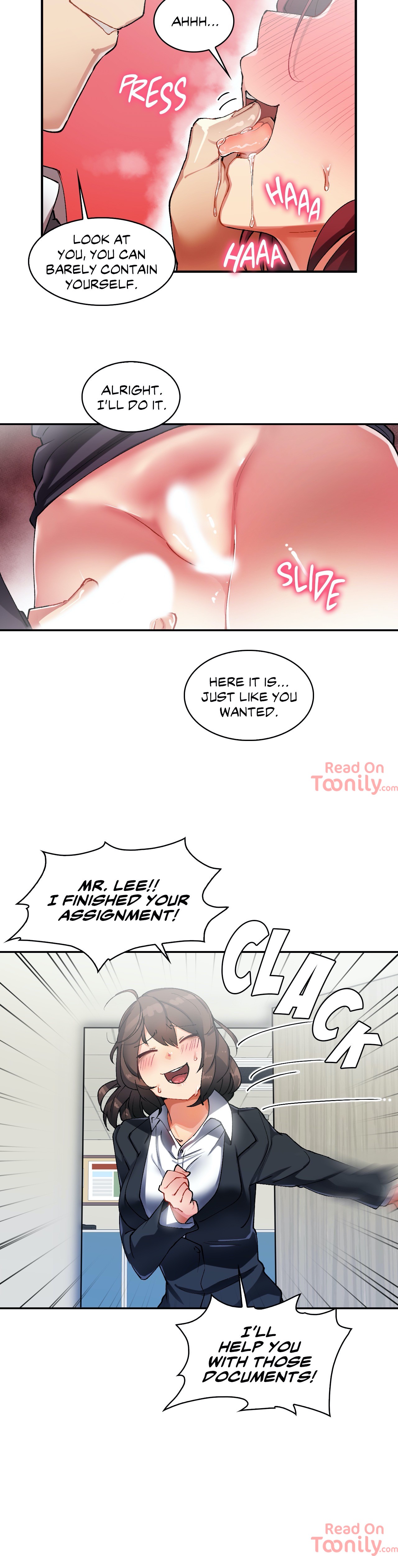 The Girl Hiding in the Wall page 12