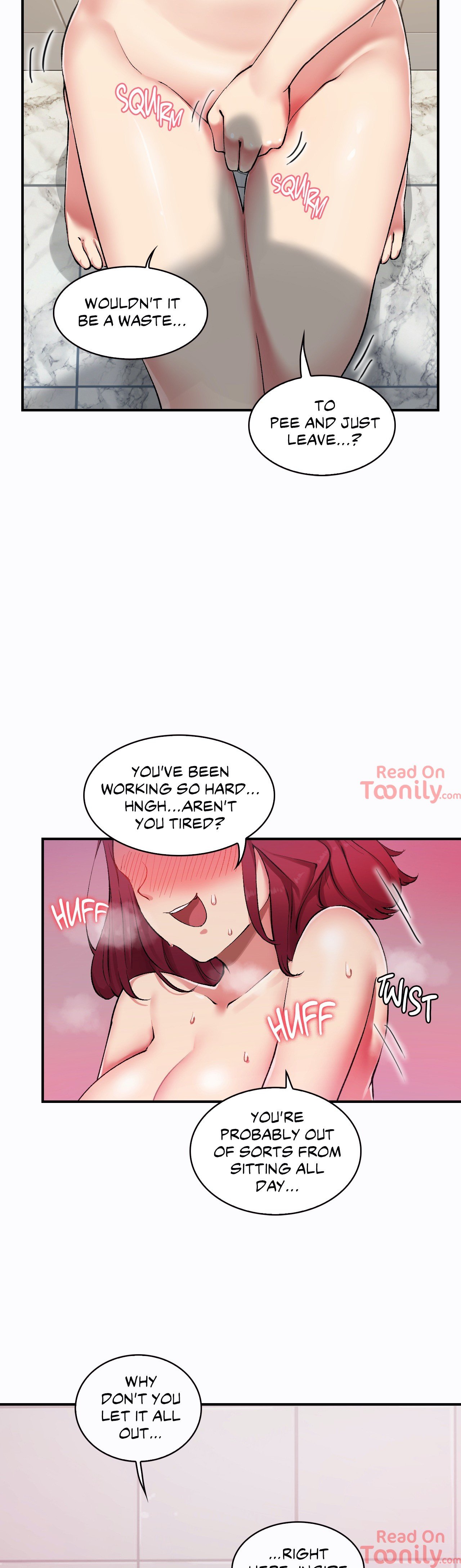 The Girl Hiding in the Wall page 18