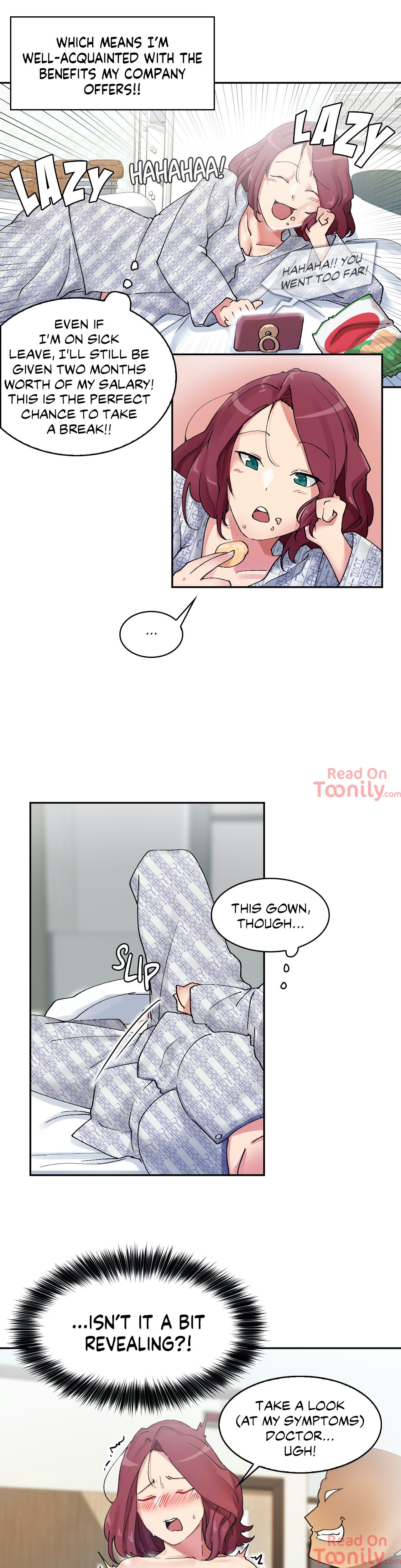 The Girl Hiding in the Wall page 18