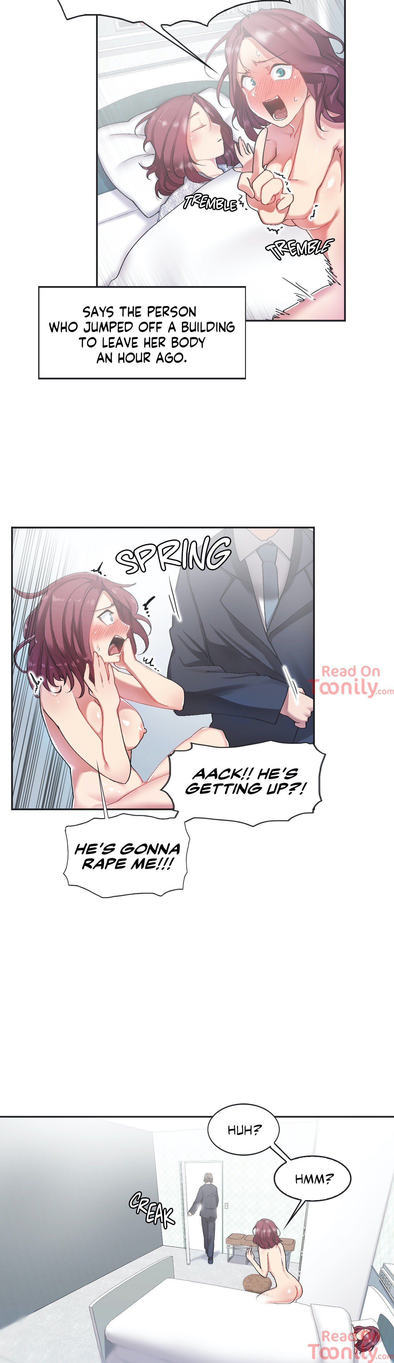 The Girl Hiding in the Wall page 6