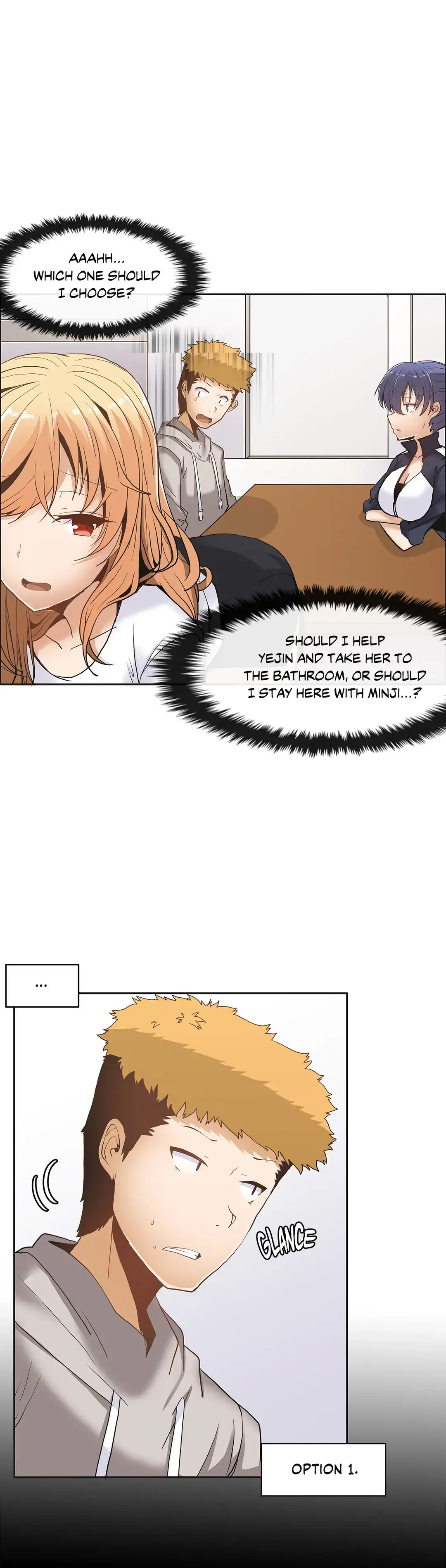 The Girl That Wet the Wall page 1