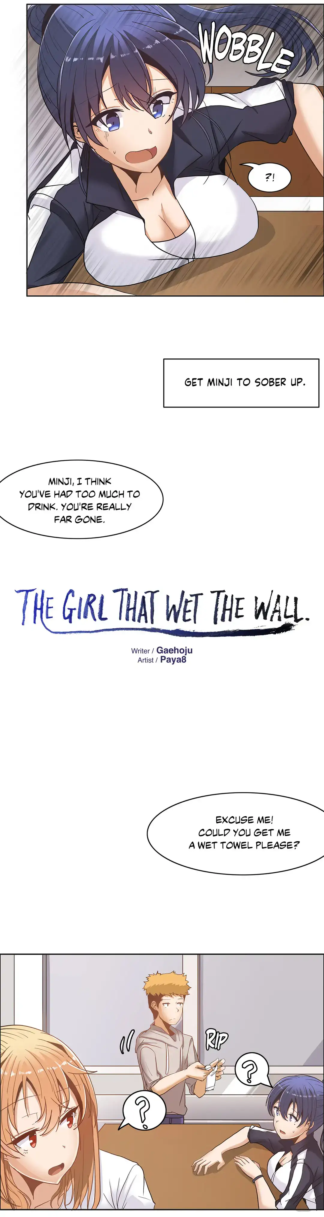 The Girl That Wet the Wall page 8