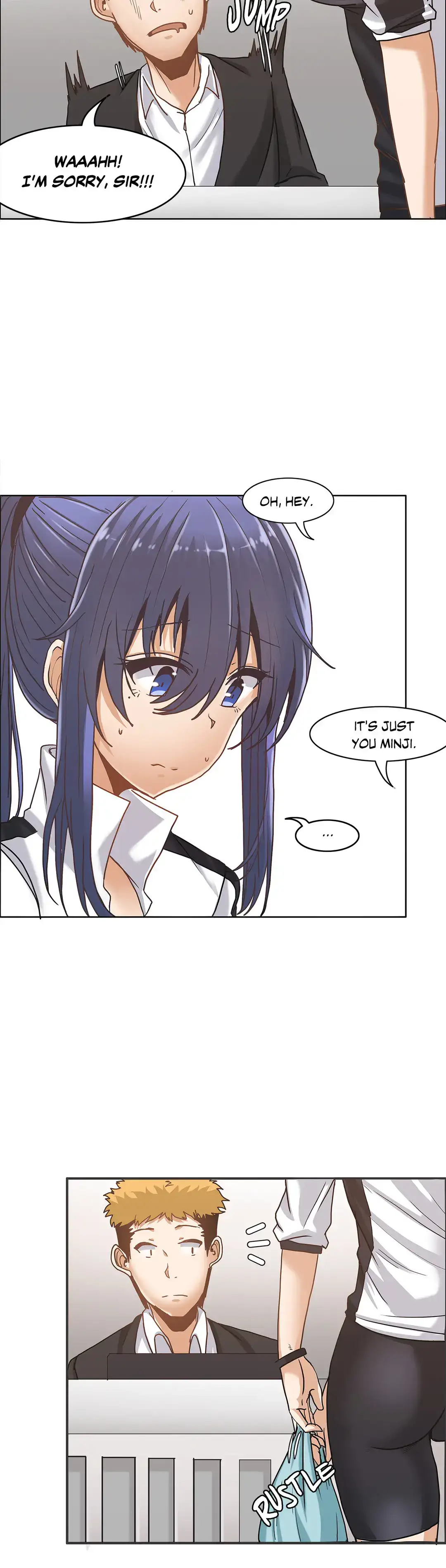 The Girl That Wet the Wall page 18