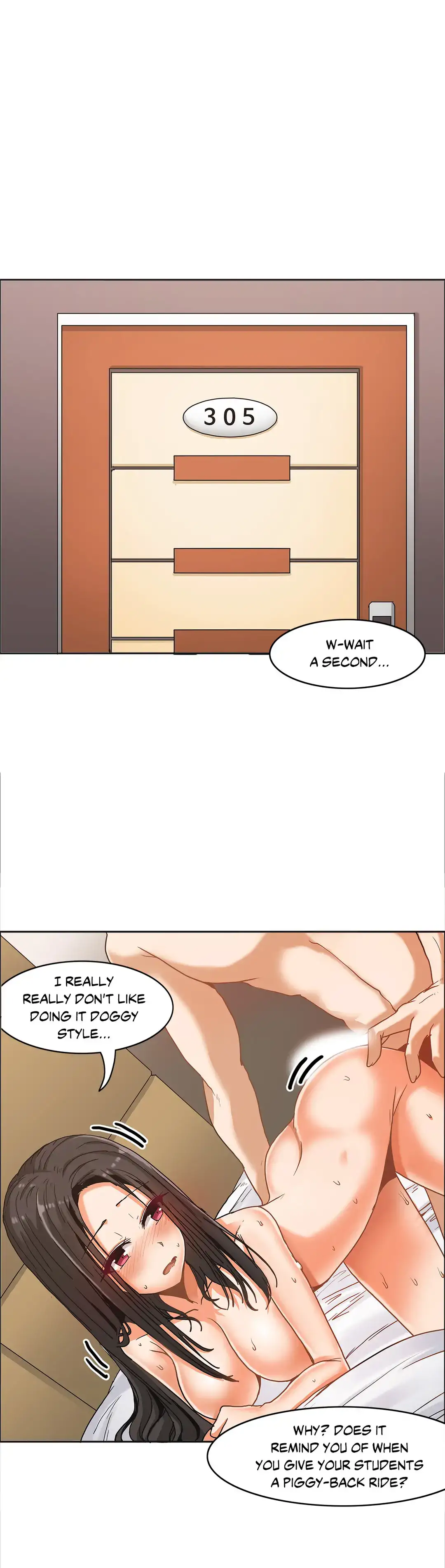 The Girl That Wet the Wall page 1