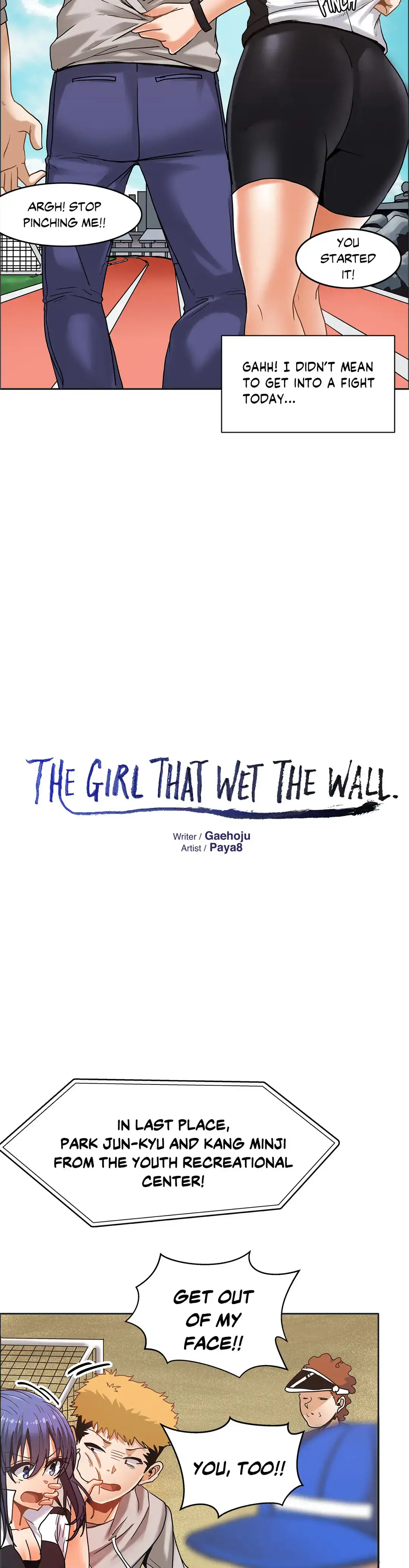 The Girl That Wet the Wall page 28