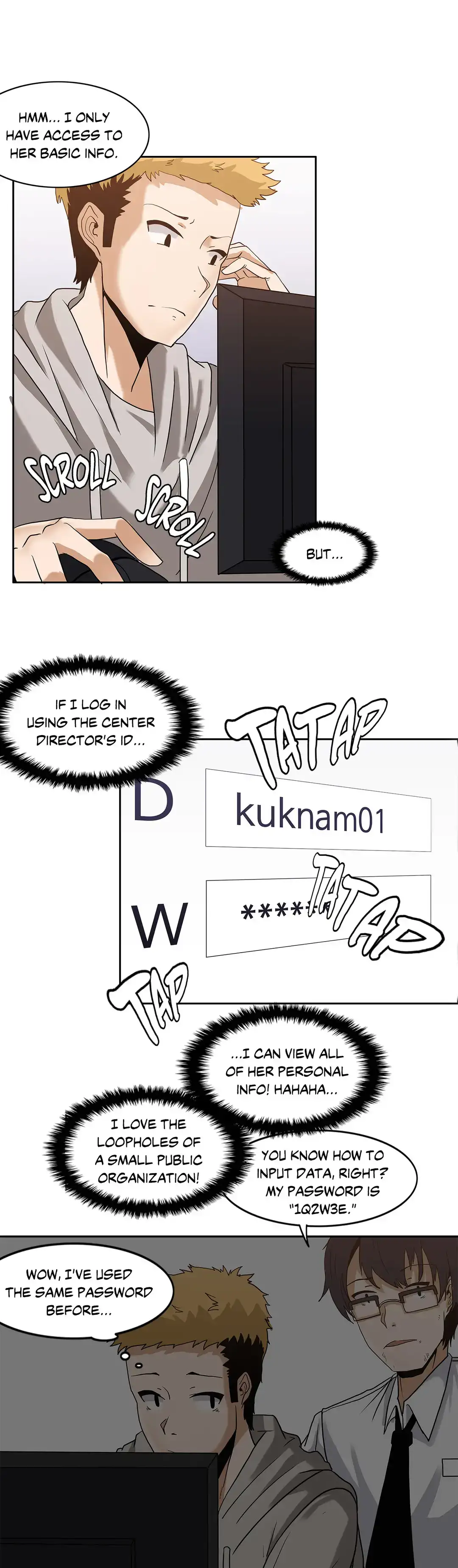 The Girl That Wet the Wall page 17