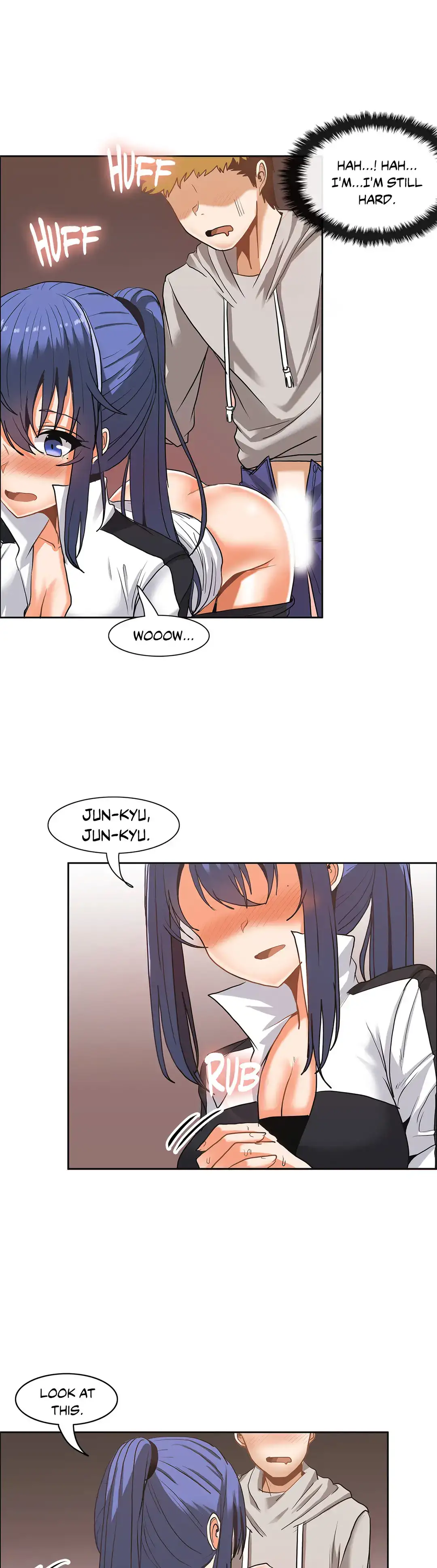The Girl That Wet the Wall page 18