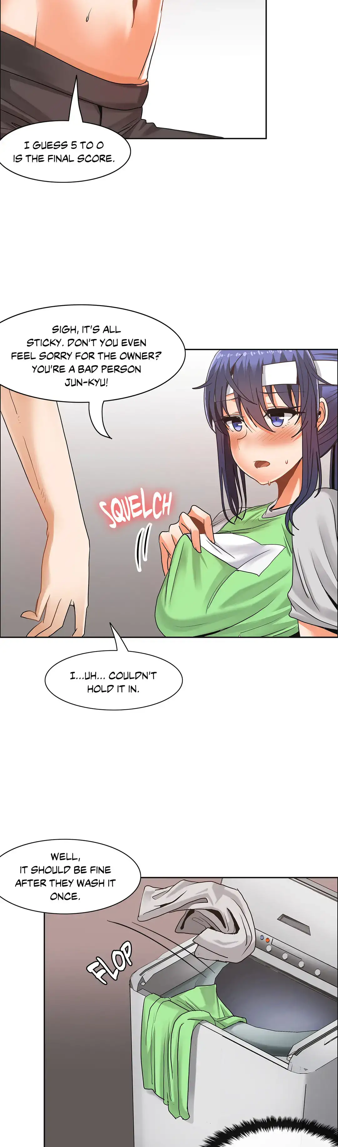 The Girl That Wet the Wall page 28