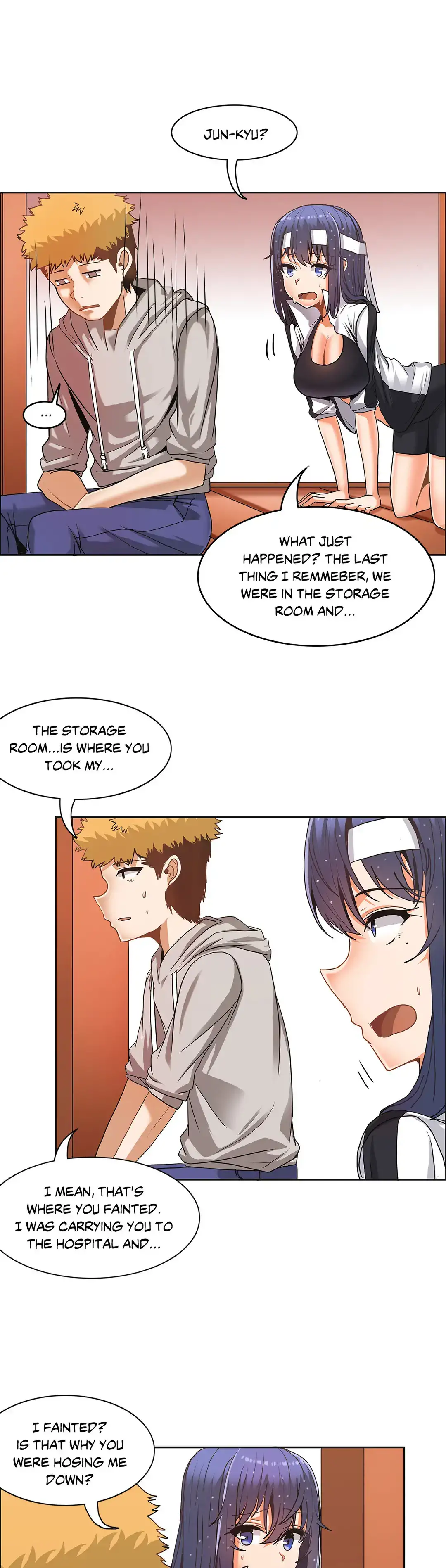 The Girl That Wet the Wall page 17