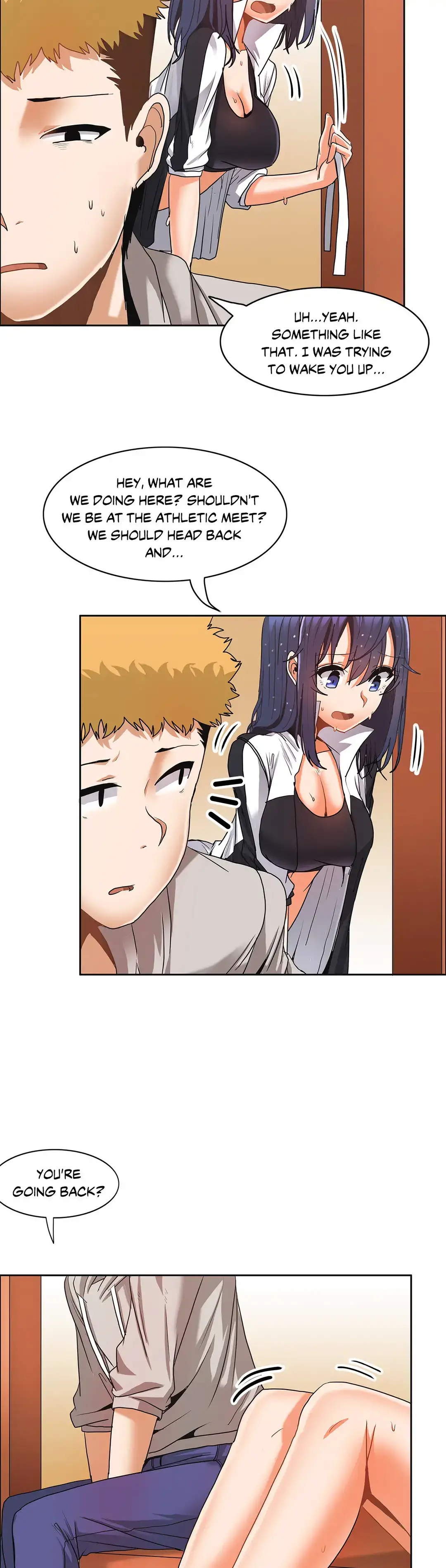 The Girl That Wet the Wall page 18