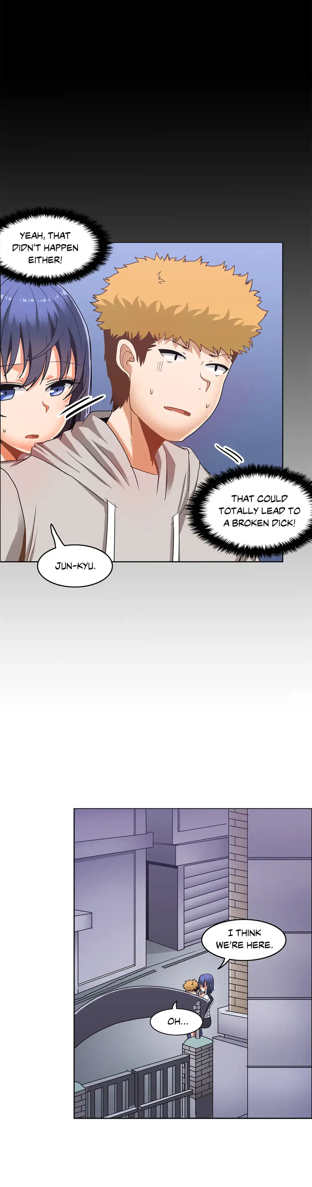 The Girl That Wet the Wall page 16