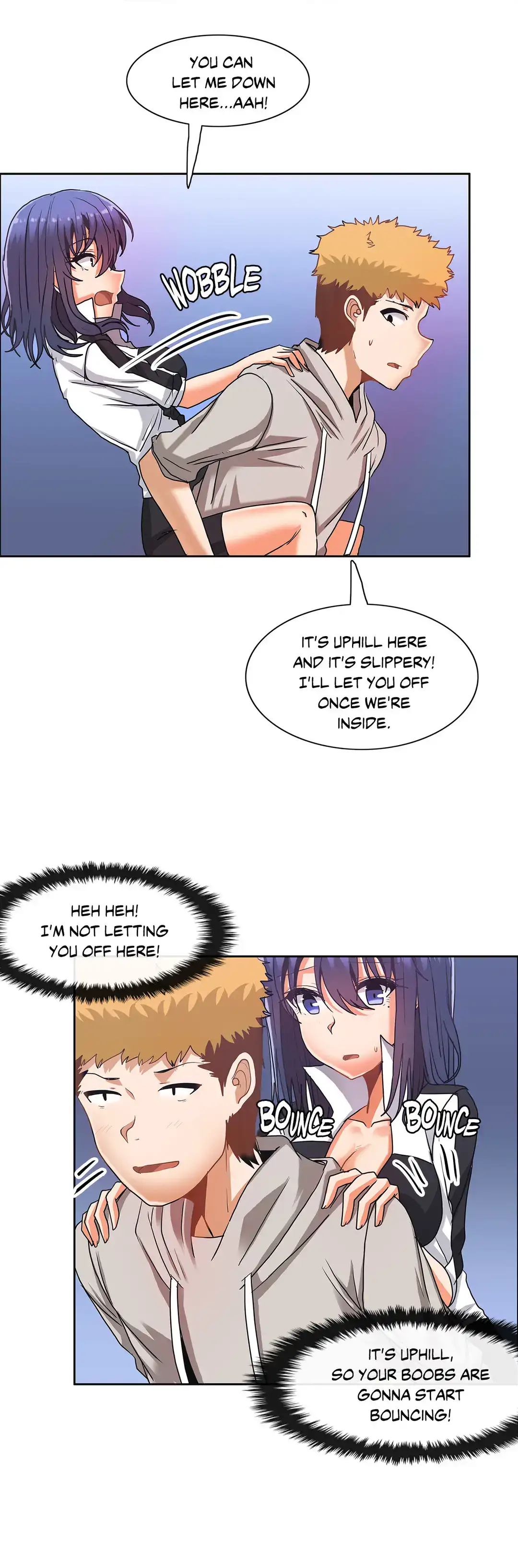 The Girl That Wet the Wall page 17