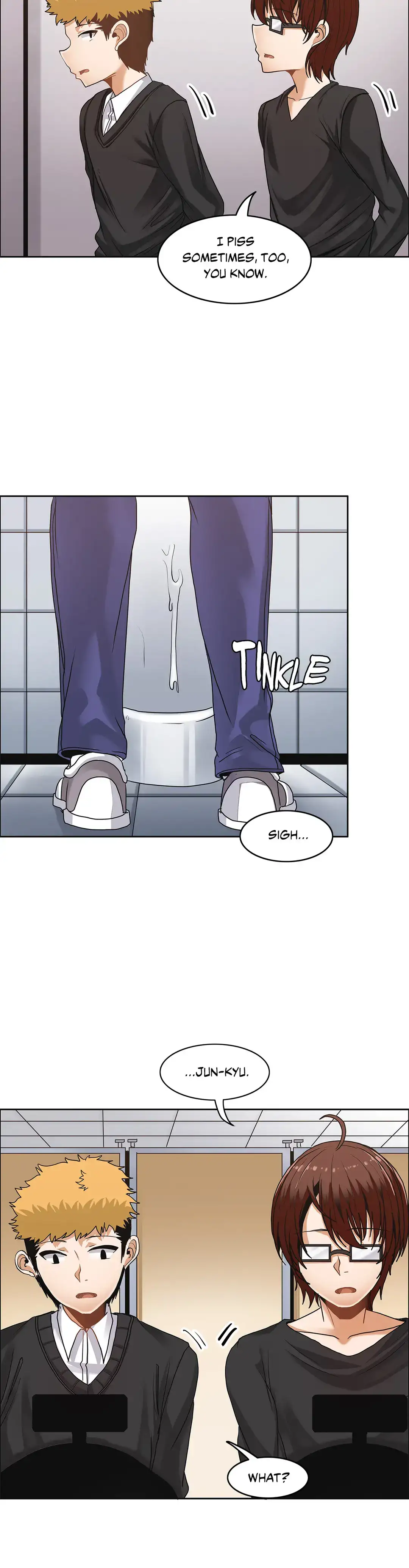 The Girl That Wet the Wall page 28