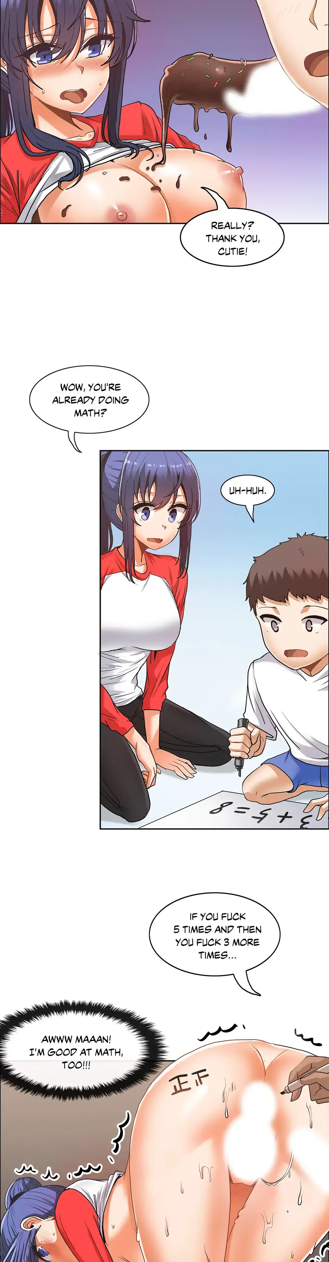 The Girl That Wet the Wall page 9