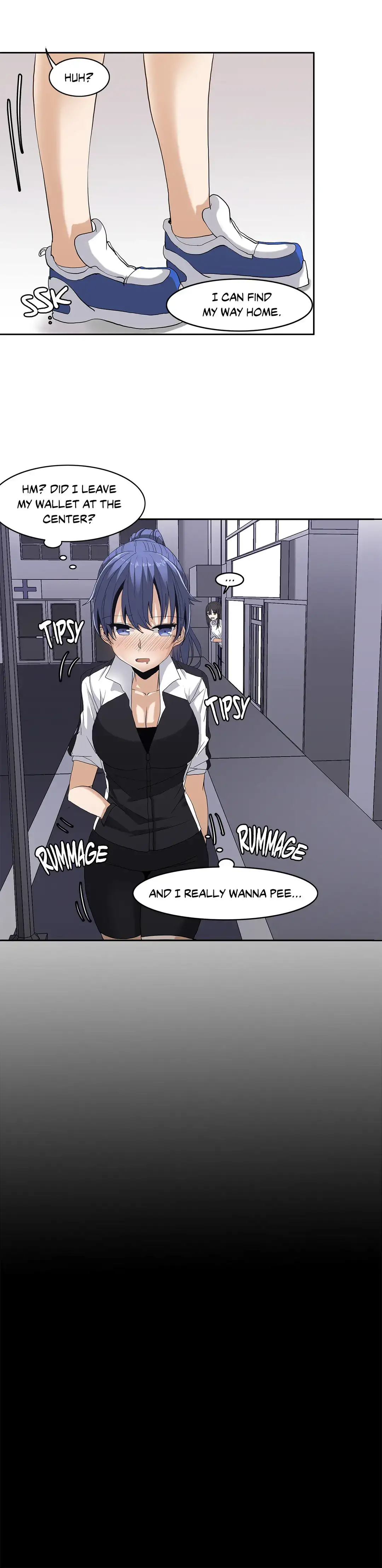 The Girl That Wet the Wall page 18