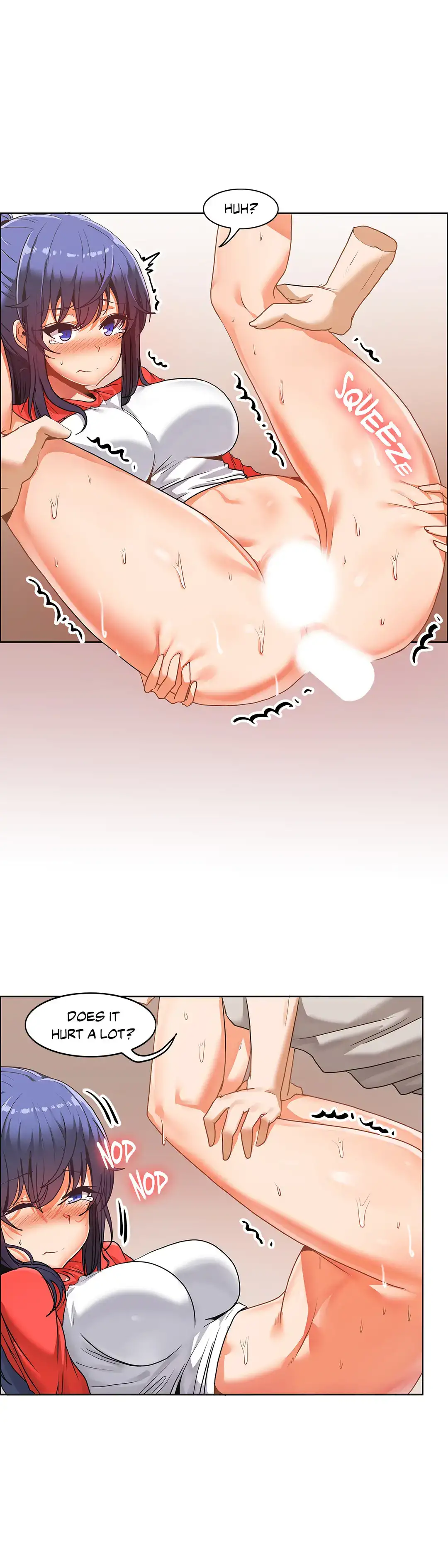 The Girl That Wet the Wall page 1
