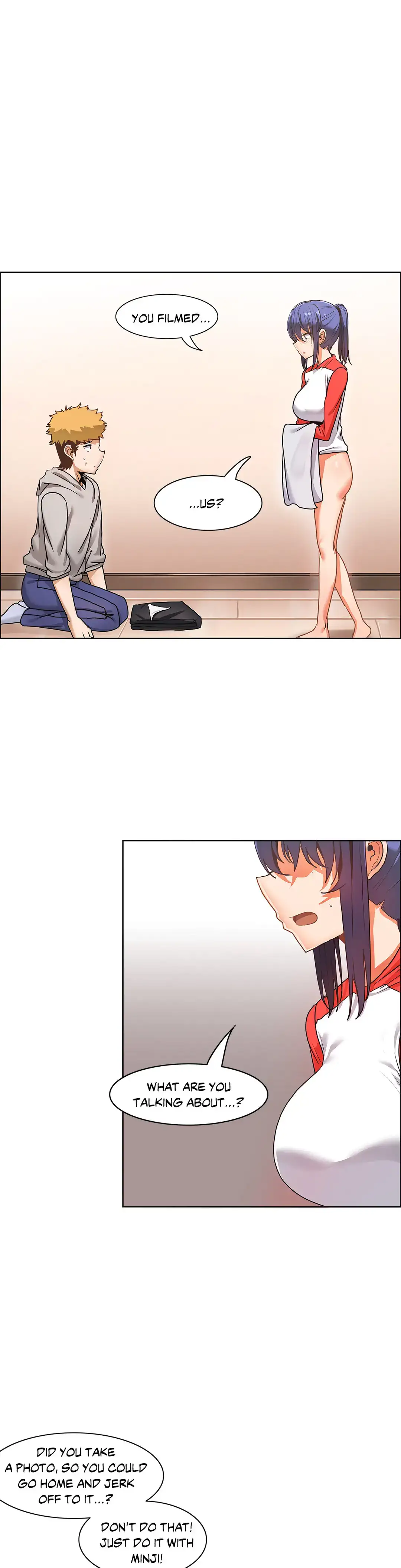 The Girl That Wet the Wall page 1