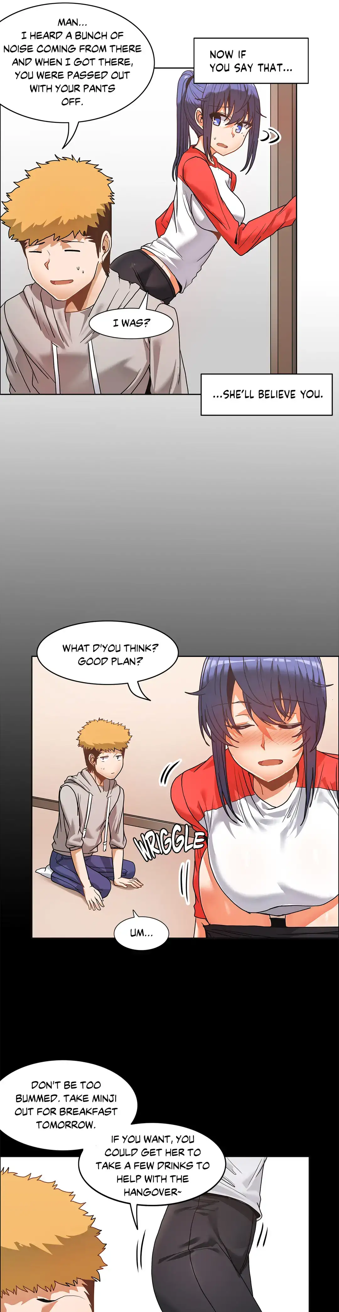 The Girl That Wet the Wall page 17