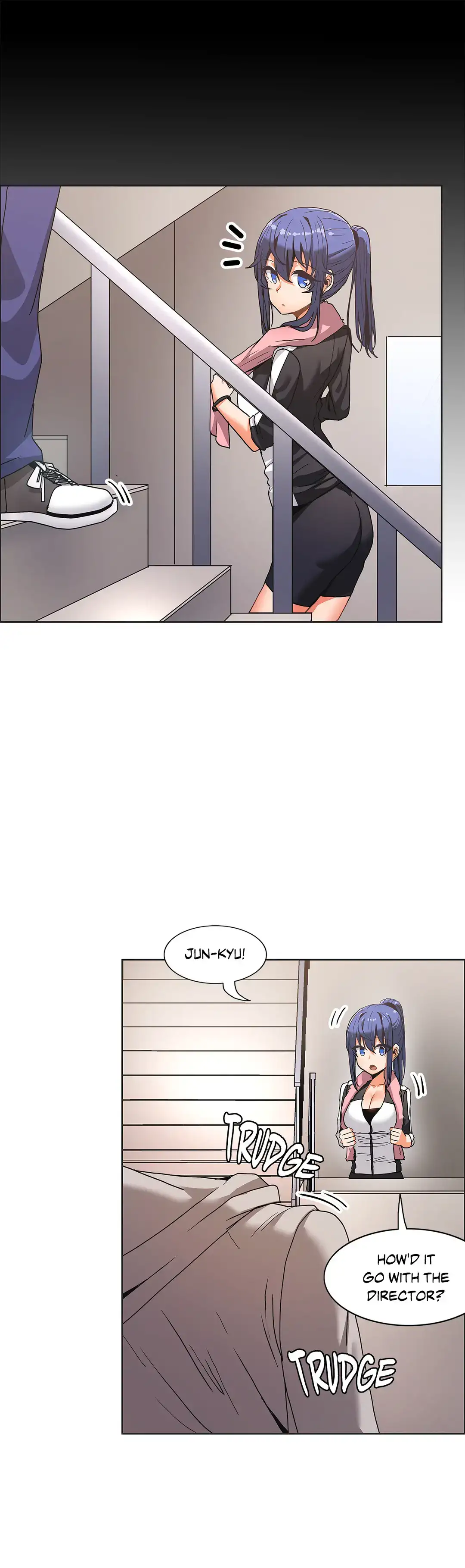 The Girl That Wet the Wall page 17