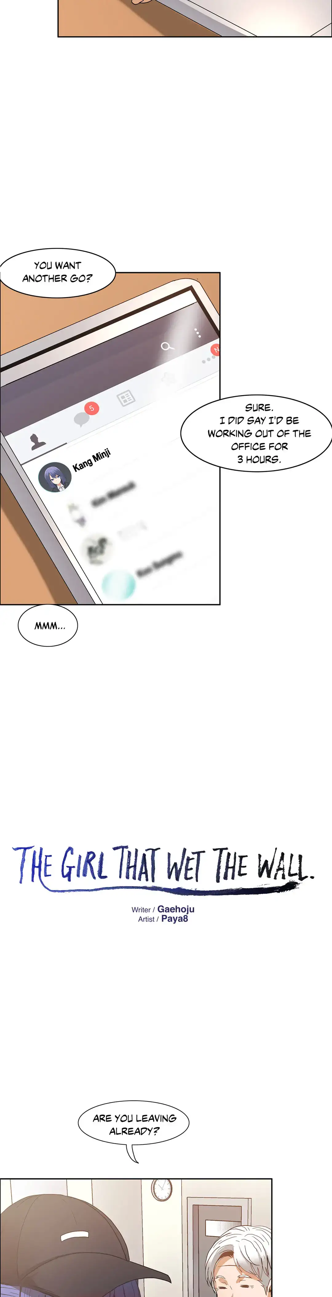 The Girl That Wet the Wall page 14
