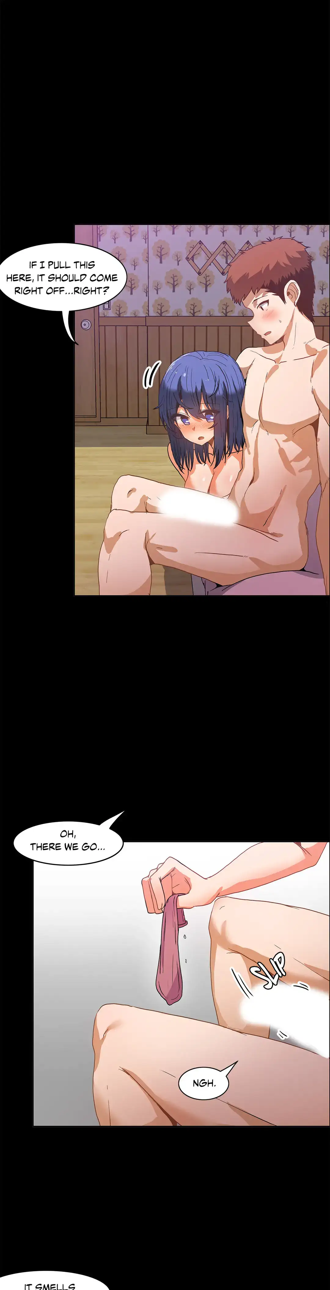 The Girl That Wet the Wall page 1