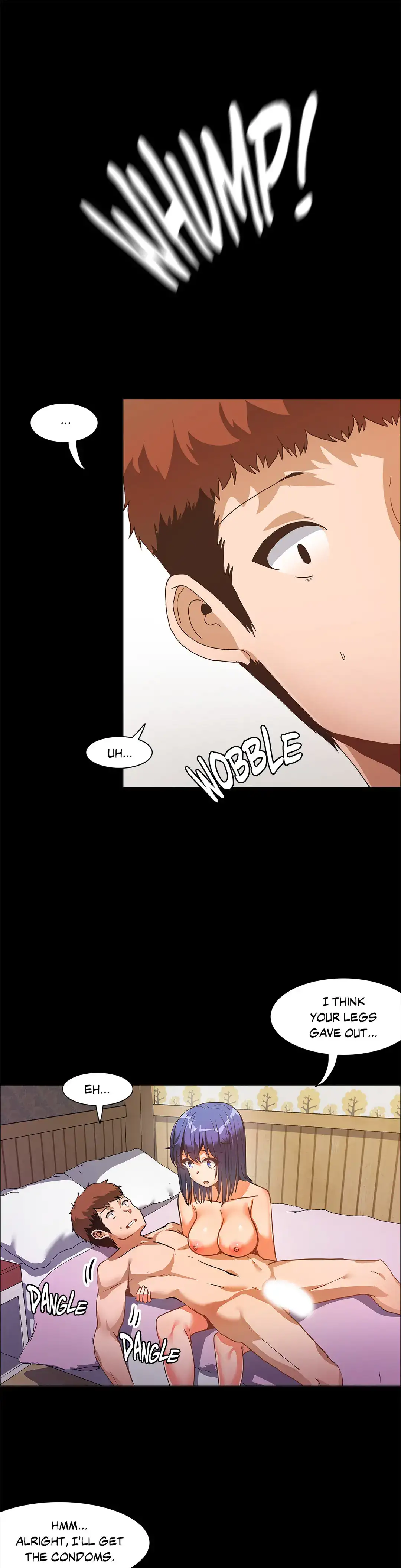 The Girl That Wet the Wall page 1