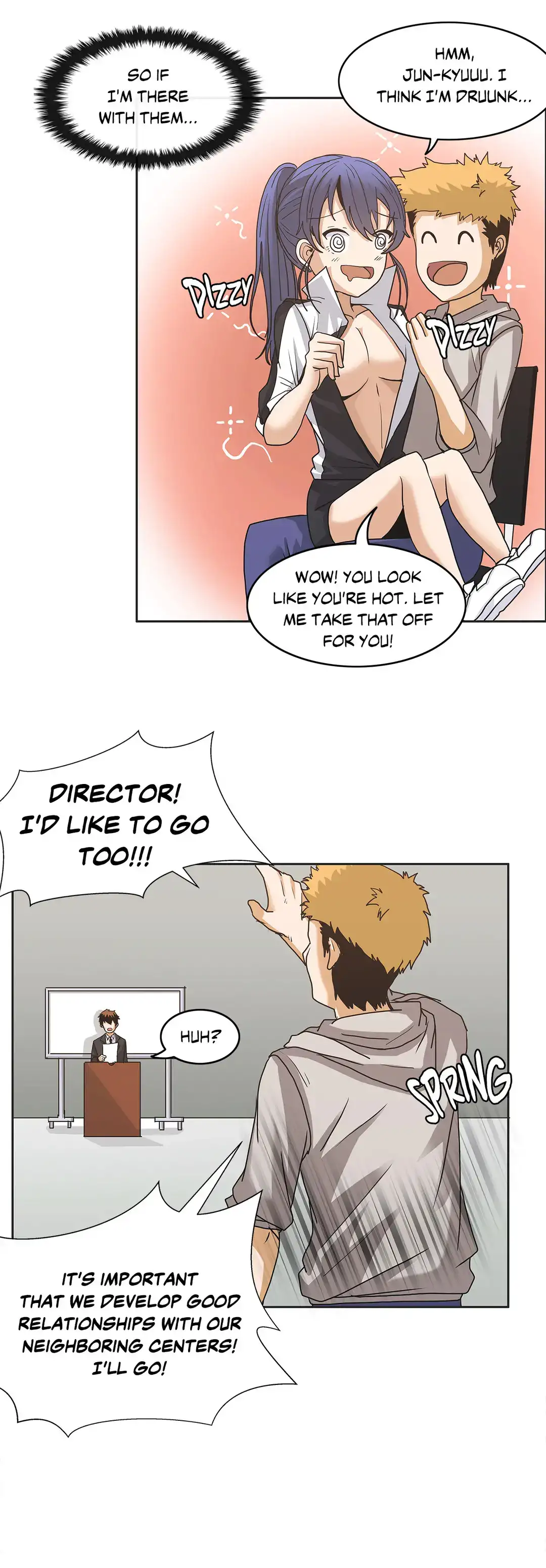 The Girl That Wet the Wall page 8