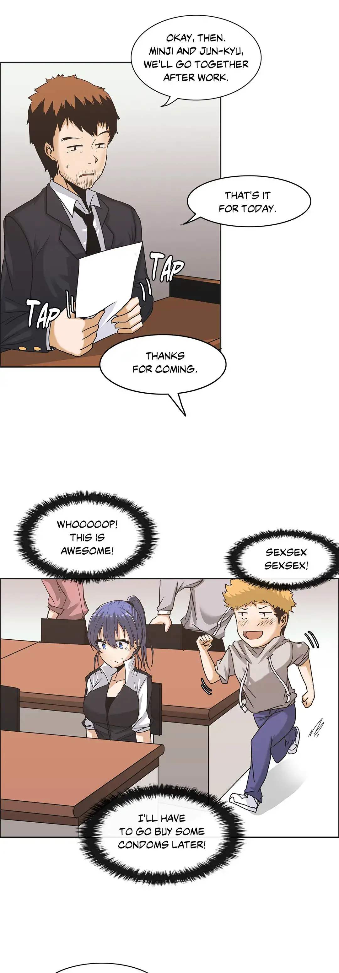 The Girl That Wet the Wall page 10