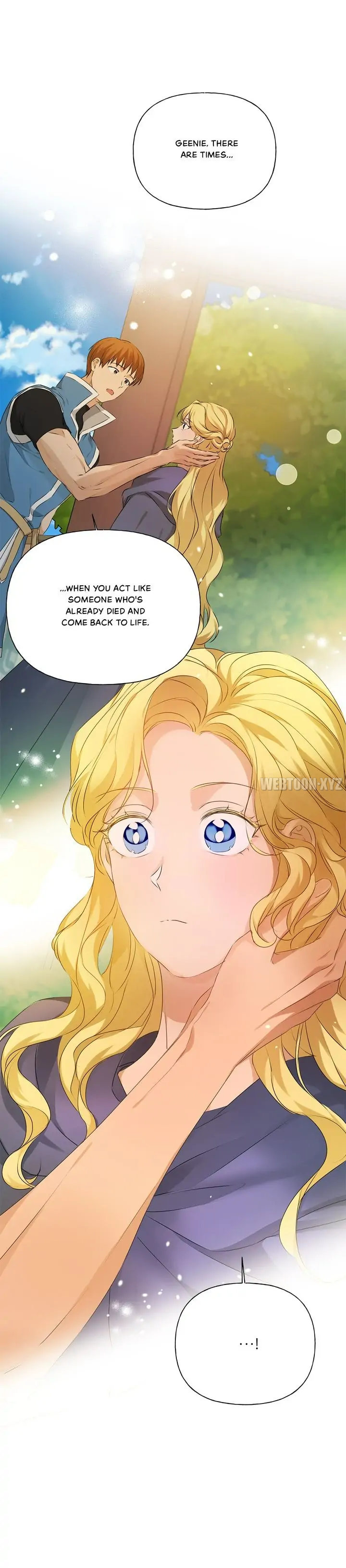The Golden Haired Elementalist page 1