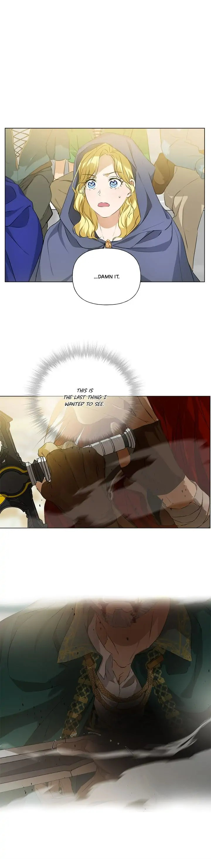 The Golden Haired Elementalist page 1