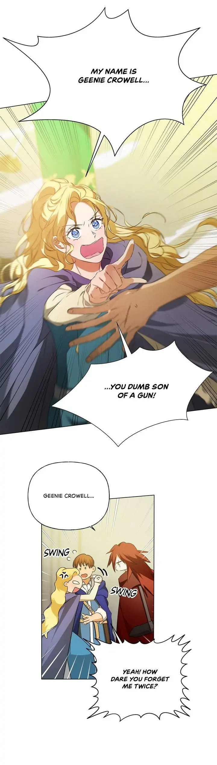 The Golden Haired Elementalist page 38