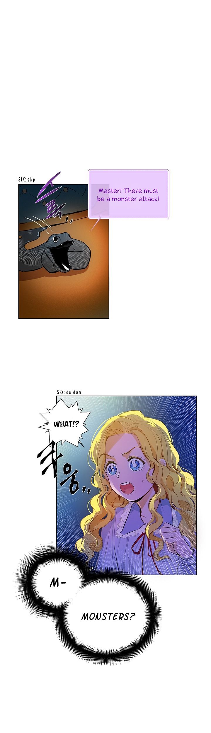 The Golden Haired Elementalist page 1