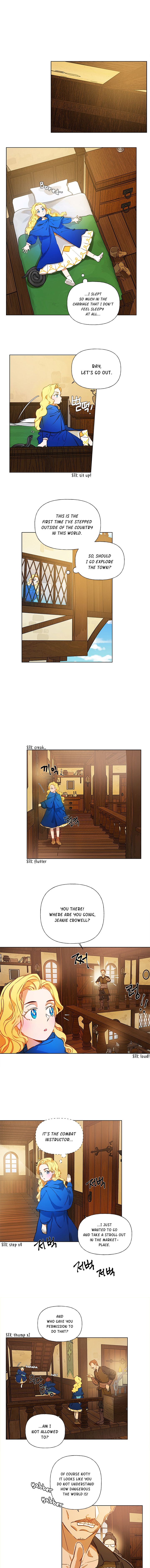 The Golden Haired Elementalist page 1