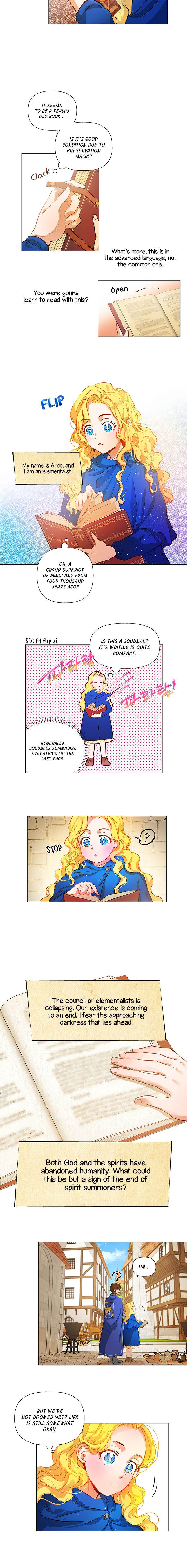 The Golden Haired Elementalist page 6